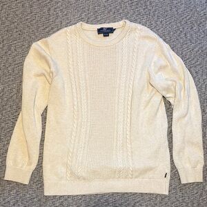 Vineyard Vines Cream Cable Knit Sweater